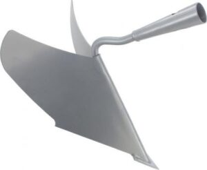 TRIUSO Häufler 20cm, Metallhäufler für Gartenbau, pulverbeschichtete Oberfläche und 28mm Tülle
