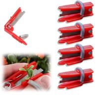 Multifunktionales Gartenmesser mit Feder, ideal für das Pflücken von Obst und Gemüse
