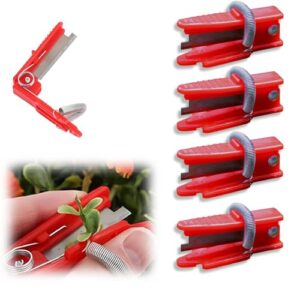 Multifunktionales Gartenmesser mit Feder, ideal für das Pflücken von Obst und Gemüse