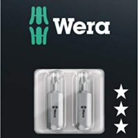 Wera Torx-Bits Set 2-teilig TX10 x 25 mm, Torx-Schrauben, universell geeignet