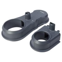 Wolfcraft Absaugsystem HSD 68/100 - Universelles Staubabsauggerät für Arbeiten mit Lochsäge und Bohrer, staubfrei arbeiten