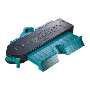 Wolfcraft Konturenlehre 6949000 - Duplikator zum Übertragen von Konturen und Schnittverläufen für Laminat, Fliesen und weitere Werkstoffe