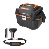 WORX WX031.9 Akku Nass-/Trockensauger - mobil und handlich - 20V - mit Fugendüse und Breitstrahldüse