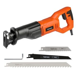 Yunirvana 710W Säbelsäge mit variabler Geschwindigkeit, ideal für präzise Schnitte in Holz, Metall und PVC.