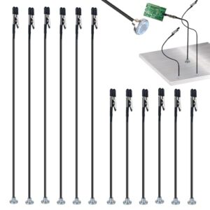 Magnetische Helfende Hände Löten, Set aus 12 Dritte Hand Löten für vielfältige Aufgaben wie Schweißen und Fixieren von Werkzeugen, perfekt als Löthilfe oder Platinenhalter