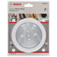 Bosch 102 mm Bi-Metall-Progressor für Holz und Metall, Werkzeug mit verbessertem Design, schnelle Schnitte in verschiedenen Materialien, lange Lebensdauer