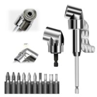 Hochwertiger Winkelbohraufsatz mit 105-Grad für Werkstatt und Bauarbeiter, multifunktionaler Adapter mit magnetischer Präzision