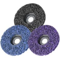 125mm CSD Scheibe Schleifscheibe, 3 Stücke Grobreinigungsscheibe für Winkelschleifer - Nylongewebe, Lackentfernung und Rostpolierung