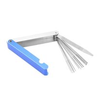 Professionelles 13 in 1 Edelstahl Düsenreiniger Kit für Vergaser und Jets mit verschiedenen Durchmessern und Aluminium-Aufbewahrungsbox