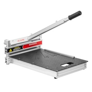 Professioneller Laminat- und Vinylschneider mit Wolframstahlklinge für schnelle und präzise Schnitte auf verschiedenen Bodenbelägen, einschließlich LVP, SPC, WPC, Bambus und Parkett.