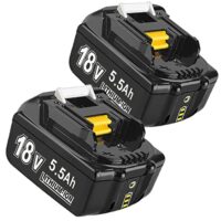 Ersatzakkus für Makita 18V BL1860B BL1860 BL1850 BL1840 BL1830 BL1815 BL1845 194205-3 LXT-400, Lithium-Ionen-Batterie mit hoher Kapazität und effizienter Technologie