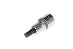 Gedore Red Schraubendrehereinsatz Bit 6-kant, SW 7 mm, 1/2'' 12,5 mm, Schraubenziehereinsatz, Werkzeug, hochwertig, perfekt für Heimwerker