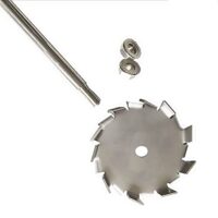 Hochwertige Dispersionsscheibe aus Edelstahl 304 mit Rührstab für Dispergiermaschinen - 5 CM/1,96 Zoll Durchmesser