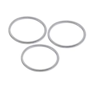 Drei Reduzierringe von 22,2 mm auf 20 mm für Kreissägeblätter - Ersatzringe aus Stahl