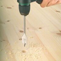 Bosch DIY Flachfräsbohrer mit 1/4"-Sechskantschaft (Ø 28 mm) - Leistungsstarkes Werkzeug für Installationsarbeiten, Rohrdurchführungen und Fensterbau