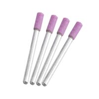 Polierkits 50 Stück Schleifscheiben 4 mm Schleifstein Kopf für professionelle Polierarbeiten mit hoher Arbeitseffizienz und Qualitätsgarantie