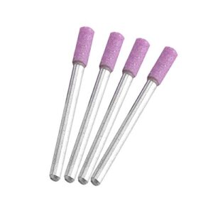 Polierkits 50 Stück Schleifscheiben 4 mm Schleifstein Kopf für professionelle Polierarbeiten mit hoher Arbeitseffizienz und Qualitätsgarantie
