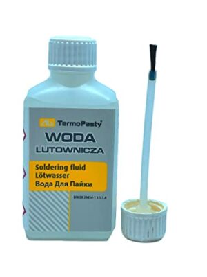 50 ml Flasche mit Pinsel Lötwasser für Weichlöten, ideal für SMD und BGA Zink, entfernt Verzinkungen und korrosive Schäden