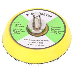 Hochwertige Schleifscheibe für Sandpapiermaschine, 50mm/2in Durchmesser, ideal für polieren und schleifen von Kanten und Flächen.
