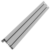 Aluminium-Gehrungsschiene mit T-Schiene, 300-600 mm Länge, für CNC-Maschinen, Tischsägen und Frästische