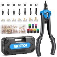 Nietmutternzange Set, Nietmuttern M3-M12, Dorne, Box & Schutzgehäuse für Autoreparatur und Metallbearbeitung