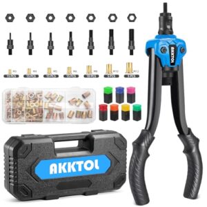 Nietmutternzange Set, Nietmuttern M3-M12, Dorne, Box & Schutzgehäuse für Autoreparatur und Metallbearbeitung
