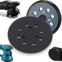 Ersatzschleifpads für Makita Schleifmaschine, hochwertige Polyurethan-Bauweise, langlebig und verschleißfest