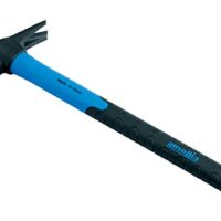 Hochwertiger Magnetisierter Hammer für Heimwerker, C45-Induktionsgehärteter Stahl und Fiberglaser Stiel, ideal für das Zimmern von Holz oder Metall