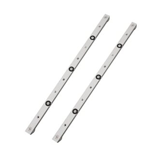 Aluminiumlegierung Miter Bar Slider 300/450mm T-Schiene Gehrungsstangen für Tischkreissäge, Messstab für Holzbearbeitungswerkzeug, ideal für Router und Tischkreissäge