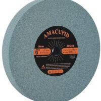 Grüne Siliziumkarbid Schleifscheibe mit 150 mm Durchmesser und 12.7 mm Spindelloch, ideal für Tischschleifmaschinen zum Schleifen von Hartmetallwerkzeugen