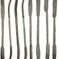 8-teiliges Raspelfeile-Set für Holz, Speckstein und Metall von BENSON - hochwertige Feile für Polieren und Bearbeiten