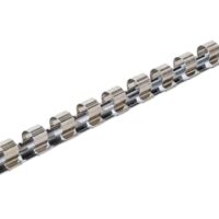 Aufsteckschiene mit 15 Clips, 12,5 mm (1/2") Durchmesser, Klemmleiste für Werkzeugkoffer