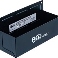 Magnetische Spraydosenhalterung für Werkstatt oder Büro, mit 6 starken Magneten und geschlossenem Boden zum Aufbewahren von Spraydosen und Werkzeugen