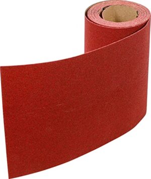 Schleifpapier-Rolle von BGS Diy, 115 mm x 5 m, Körnung 120, universell für Holz, Kunststoff und Metall geeignet