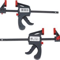 Set aus Spann- und Spreizzwingen für den Modellbau, ideal für Holzkonstruktionen, 105 mm, 2-teilig