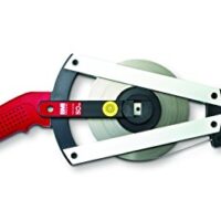 Hochwertiger Kunststoff-Bandmaß mit Glasfaserverstärkung, Breite 13 mm, Länge 50 m für Heimwerker und Bauvorhaben