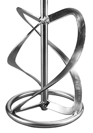 BOXTEC Mörtelrührer WR3R verzinkt M14, Durchmesser: WR3R Ø140mm - L 600mm. Hochwertiger und vielseitig einsetzbarer Rührer für Beton, Mörtel, Bitumen und mehr.