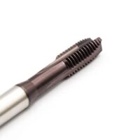 BaerCoil Baer Maschinengewindebohrer UNiTap HSSE TiAIN M5 Form B, Gewindenschneider - Größe M 5 x 0,8 - DIN 371 Maschinen Gewinde Bohrer - Gewindeschneid Profi