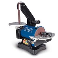 Bandschleifer BTS700 von Scheppach - Tatterschleifer mit hoher Geschwindigkeit und robuste Konstruktion für professionelles Arbeiten mit Metall- und Holzmaterialien