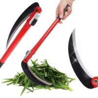 Hochwertige Grassichel Klappbare Sichelsense mit scharfer Klinge, ideal für Gras schneiden und Gartenpflege. Ein unverzichtbares Werkzeug für Outdoor-Enthusiasten.