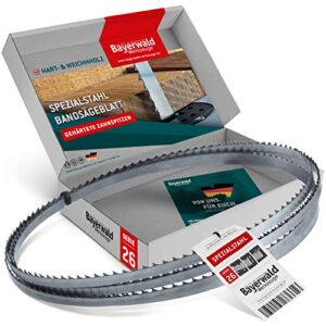Hochwertiges Bandsägeblatt aus Spezialstahl für Hart- und Weichholz, geeignet für Kity Delta 312 und Rexon BS 10 Säge