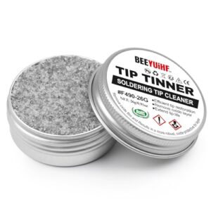 Bleifrei Lötspitzen-Reaktivator, Reaktivierung oxidierten Lot-Spitzen, Regeneration von Lötkolben-Spitzen-Tipp-Tinner-Cleaner-Nettogewicht: 26g-Dose