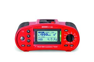 Ein Benning 044103 IT 130 Installationstestgerät, Rot für Sicherheitsprüfungen an elektronischen Anlagen mit VDE-Standards DIN VDE 0100 und DIN VDE 0105