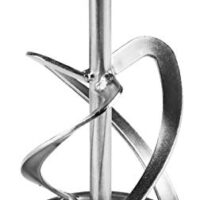 Berg MR 120 S Propellermischer für Mörser mit Ring, silber, hochwertiger Mischbehälter, effizient und langlebig