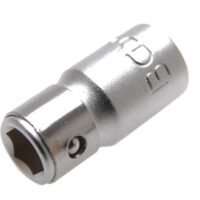 BGS 8213 Bit-Adapter mit Haltekugel, Innenvierkant 6,3 mm (1/4) und Innensechskant 6,3 mm (1/4)