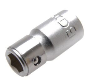 BGS 8213 Bit-Adapter mit Haltekugel, Innenvierkant 6,3 mm (1/4) und Innensechskant 6,3 mm (1/4)