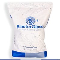 BlasterGlass Hi-Tech 40-60 Abrasivstrahlmittel für Strahlkabinen und Sandstrahlpistolen - sicherer, effizienter und kompatibler Einsatz