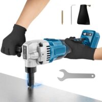 Blechknabber mit Akku, Metallbearbeitung, Präzision, 3-stufige Bürstenlose Elektro-Metallschere, Blechknabber für Makita 18V Max Akku