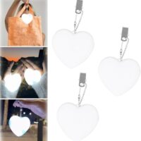 Taschenlampe mit Sensor, Handtaschenlicht, Geschenk zum Valentinstag, Liebe, 3 Stueck