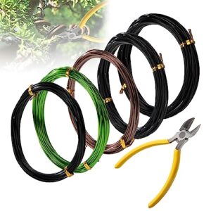 Hochwertiger Aluminiumdraht für Bonsai und Gartenarbeit, ideal für Topfpflanzen, Pflanzendekorationen und Kunsthandwerk.